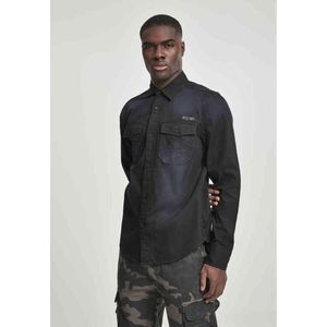 Brandit - Denim Hardee Overhemd - 5XL - Zwart