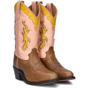 Bootstock Candy Cowboylaarzen - Western Laarzen - Meisjes - Bruin - Maat 33