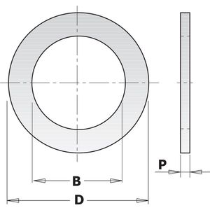 CMT Reductiering voor zaagblad D=20x12,7x1,2mm