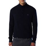 North Sails Knit Half Buttons Sweater Heren - Maat S