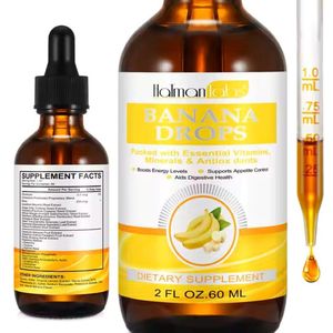 Bananen druppels | Afslanken | Energie | Ondersteuning van de maag |