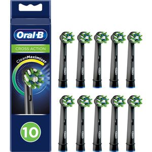 17x Oral-B Opzetborstels CrossAction Black 10 stuks