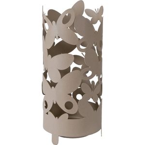 Arti e Mestieri Collectie – Handgemaakt – Paraplubak Italiaanse Design Paraplubak Vlinder Beige
