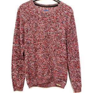Tom Tailor Sweater - Rood, Zwart, - Maat S