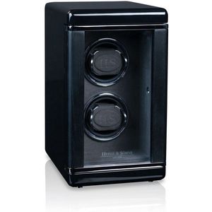 Heisse & Söhne - 70019-223.142 - horlogewikkelaars - voor 2 Horloges - Chicago 2 - zwart