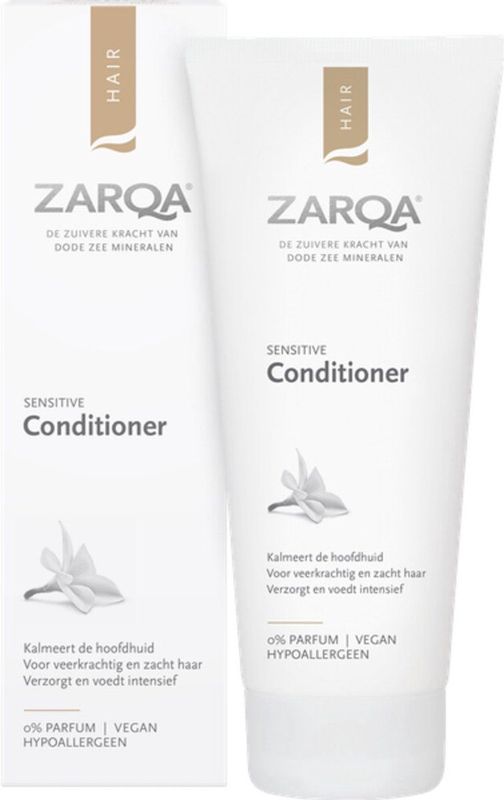 Zarqa - Conditioner Sensitive - 200 ml - Hypoallergeen - Vegan - Dode Zee Mineralen