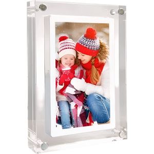 Digitale Fotolijst 5/7 Inch - Acryl- XL - Fotokader - 1GB - 854 x 480 IPS Scherm - Type C -