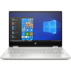 HP Pavilion x360 14-dh1935nd Intel® Core™ i3 i3-10110U Hybride (2-in-1) 35,6 cm (14") Touchscreen Full HD 8 GB DDR4-SDRAM 128 GB SSD Wi-Fi 5 (802.11ac) Windows 10 Home in S mode Zilver