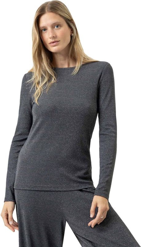 mey Female - Shirt met lange mouwen Serie Sparkling Rib
