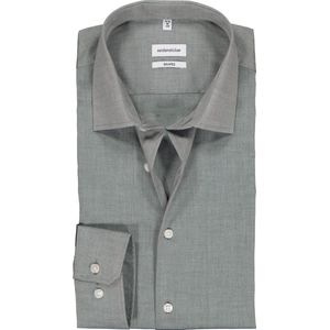 Seidensticker overhemd tailored fit grey_44, maat 44