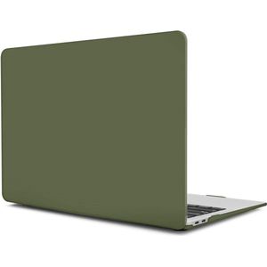 Laptophoes - Geschikt voor MacBook Pro Hoes - 13-inch Case Voor Pro 13 inch (M1, M2 2017-2022) A1706 t/m A2686 - Creamy Groen