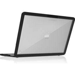 STM Dux Ultra Protective Case voor Apple MacBook Pro 13"" (2019 - 2022) - Zwart/Transparant (Apple MacBook Pro 13,3"" - Mid 2019, Mid 2020, M1-Late 2020, M2 2022)