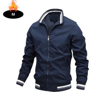 Livano Windjas Heren - Parka - Lente & Herfst - Jas - Volwassen - Windjack - Windbreaker - Outdoor - Marineblauw - S