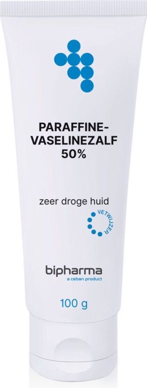 Bipharma Paraffine Vaselinezalf 50% - 2 x 100 gr - Voordeelverpakking
