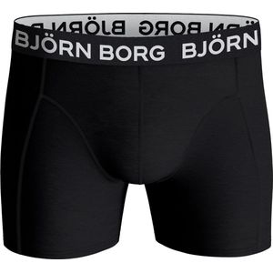 Björn Borg Cotton Stretch boxers - heren boxers normale lengte (1-pack) - zwart - Maat: XXL