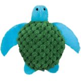 Kong Kat Catnip Turtle - Kattenkruid - 16.5 cm x 9.5 cm x 4 cm - Groen/Blauw
