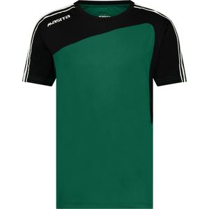 Masita | Sportshirt Forza - Licht Elastisch Polyester - Ademend Vochtregulerend - GREEN/BLACK - M