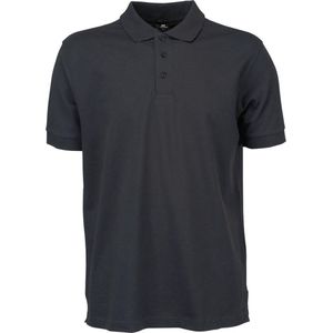 Tee Jays Heren Luxe Stretch Short Sleeve Polo Shirt (Donkergrijs)