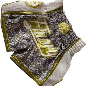 Fluory Muay Thai Kickboxing Shorts Snake Gold MTSF82 - S