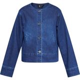 SISTERS POINT Feja-ja - Dames Jas - Dark Blue wash - Maat XS