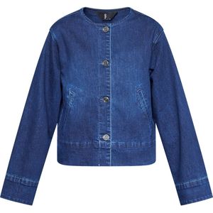 SISTERS POINT Feja-ja - Dames Jas - Dark Blue wash - Maat XS