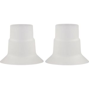 Youha® Borstschildverkleiners - Borstschilden - Borstkolf accessories - BPA vrij - elektrische draadloze borstkolven - Silicone borstschilden - Set van 2 stuks - Maat 26mm