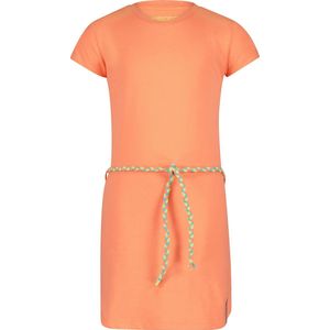 4PRESIDENT Meisjes jurk - Neon Bright coral - Maat 74 - Meisjes jurken