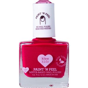 Klee Naturals Kinder Nagellak Op Waterbasis - Denver - Rood