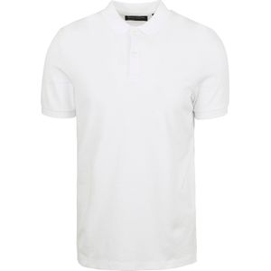 Marc O'Polo shaped fit polo - heren poloshirt - wit - Maat: S