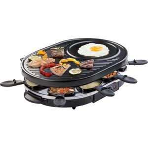 MaxxHome Gourmetset - Raclette - Gourmetstel - Grill - 8 personen