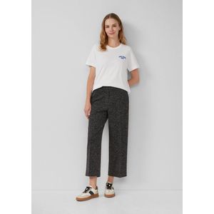 Broek - Gemêleerd - Casual Elegante Culottes - Normale Pasvorm - Wijde Pijpen