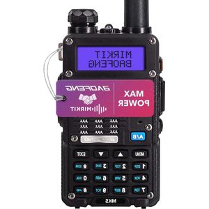 Walkie Talkie Professionele radio met 10 km bereik - 1800 mAh batterij - VHF UHF VOX - 128 kanalen