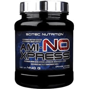 Aminozuren - Ami-NO Xpress 440g Scitec Nutrition - Sinaassaple Mango