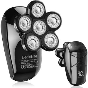 5-in-1 Hoofdscheerapparaat voor Mannen - Draadloos, Waterdicht en Oplaadbaar