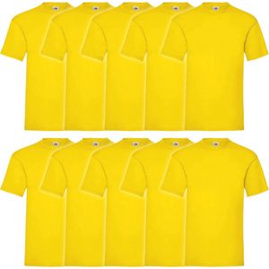 Set van 10 Katoenen T-shirts met Gratis Stoffen Tas