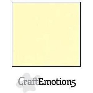 CraftEmotions linnenkarton | 10 vel | geel
