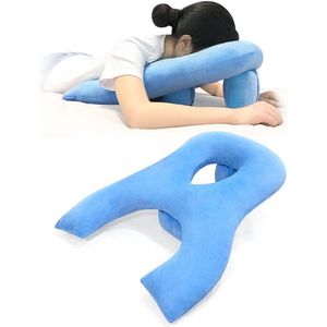 Gezicht naar beneden kussen voor herstel na oogchirurgie - Comfortabel massage kussen met armgat voor slapen