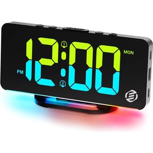 Equivera Wekkerradio Op Netstroom - Klokradio - Wekkerradio - Klokradio Met Wekker - Wekkerradio Dab - Wekker Dab Radio