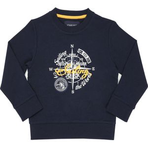 Vinrose Sweater Franco - Trui - Sweater - Blauw - Jongens - Maat: 146/152