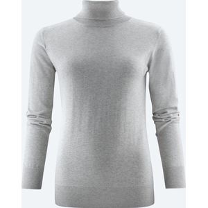 James Harvest SWEATER ASHLAND TURTLE WOMAN 2122510 - Grijs Mêlee - M