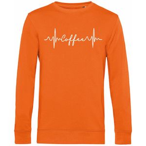 7431 - Sweater - Coffee-Pure Orange-S