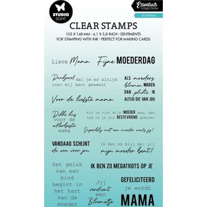 Studio Light Essentials Clear Stamps Moederdag Teksten