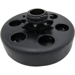 Middentas met 10 binnengaten 1905 mm voor Go Kart Bike motor zwart met 40/41/420 duurzame 3/4 inch boor 3/16 geïntegreerde sleutels - Reserveonderdeel