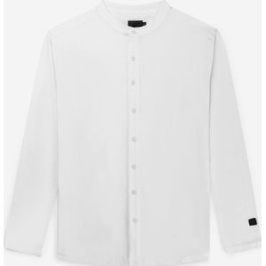 AB Lifestyle - Button Up Long-Sleeve - EXTRA SLIMFIT | White - Heren - Maat: XXL