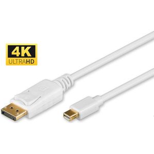Microconnect Mini DP - Displayport, 2m, M/M mini DisplayPort Wit