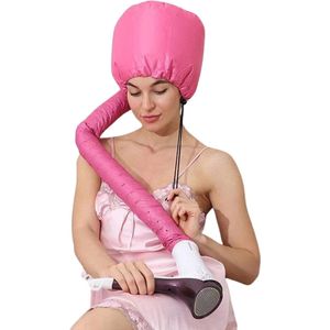 Bovista Droogkap - Haardroogkap - Haardroger - Haar Steamer - Fohn - Haarstyling - Voor Thuis - Voor Fohn - Roze