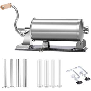 Worstenvuller - Worstenmaker Machine - Handmatig - RVS