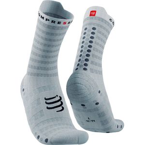 Pro Racing Socks v4.0 Ultralight Run High - White/Alloy