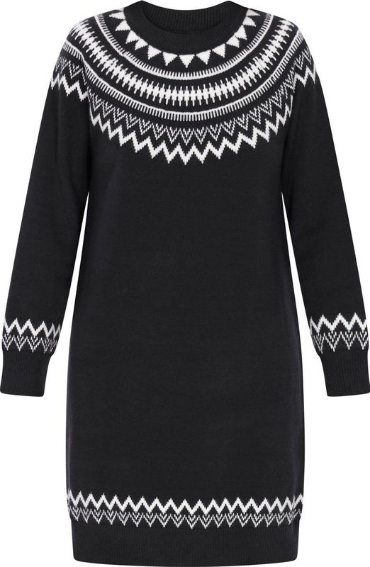 DreiMaster - Maritime Collectie - Mini-jurk - Ronde Hals - Lange Mouwen