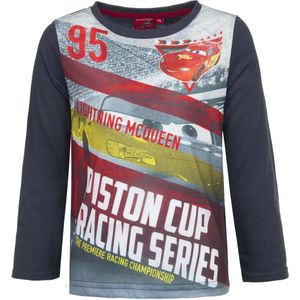 Disney Cars shirt met lange mouw - donkergroen - maat 98 (3 jaar)